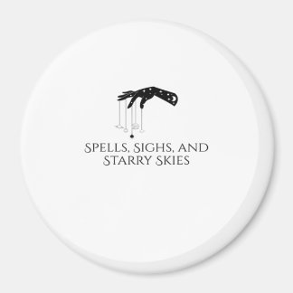 ウィムジゴス インク – 神秘的な森、月 & 魔法 マグネット