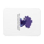 ウィムジゴス インク - 神秘的な森、月 & 魔法 A マグネット (横)