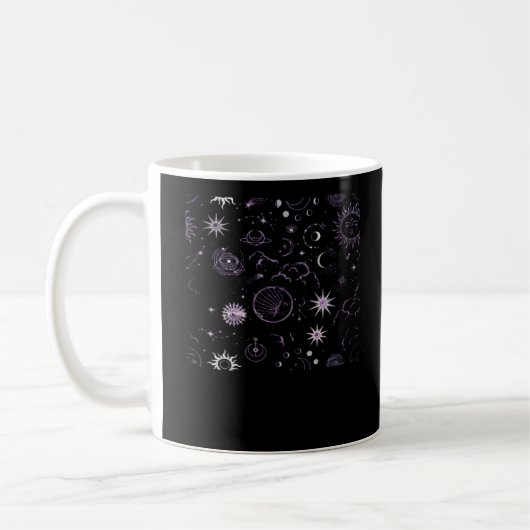 ウィムジゴス スタイル サン ムーン 魔女 クラシック コーヒーマグカップ (左)