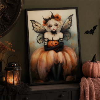 ウィムジゴス ハロウィン フェアリー パンプキン ウォールアート