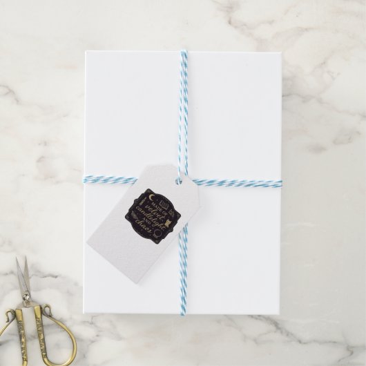 ウィムジゴス ファンタジー 神秘的な森、月 & 魔法 ギフトタグ (より糸付き)