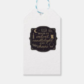 ウィムジゴス ファンタジー 神秘的な森、月 & 魔法 ギフトタグ (正面)