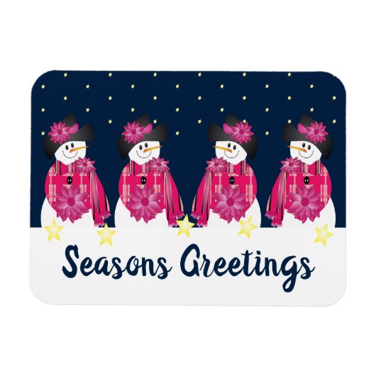 ウィムジーと可愛いデザイン マグネット (横)