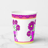 ウィムジーの明るいピンク 紙コップ (右)