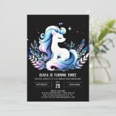 ウィムジーカスタムホース誕生日 招待状 (スタンド正面)