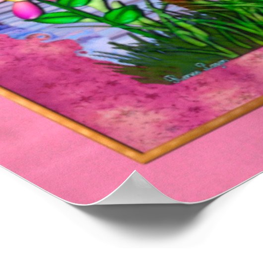 ウィムジーガーデンズファンタジーアート ポスター (角)