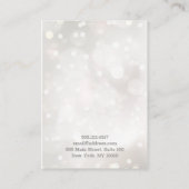 ウィムジーシルバーホワイトボークジュエリーイヤリングディスプレイ 名刺 (裏面)