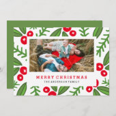 ウィムジーベリーズホリデーフォトカード シーズンカード (正面/裏面)