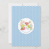 ウィムジー童話の庭の赤ん坊シャワー備後ゲーム 招待状 (裏面)