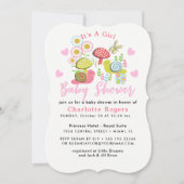ウィムジー童話春ガーデンベビーガールシャワー 招待状 (正面)