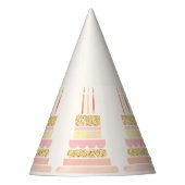 ウィムジー＆ウィッシーズの誕生日ケーキ パーティーハット (正面)