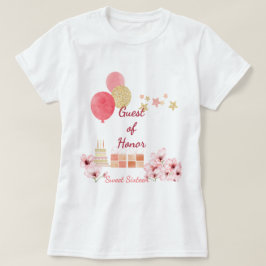 ウィムジー＆ウィッシーズ スウィート16 誕生日 ご招待客特別席 Tシャツ