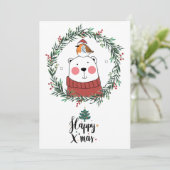 ウィムズカル クリスマス ベア と サンタ バード (スタンド正面)