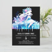 ウィム王室のシープリンセス誕生日 招待状 (スタンド正面)