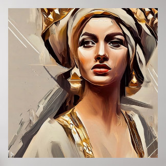 ウィメンウォールデコール、シーバの女王 ポスター
