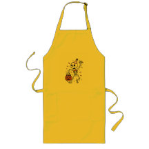 ウィメンエプロン幽霊ハロウィンティーシャツ