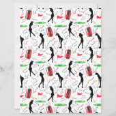 ウィメンゴルファーズスクラップブック紙 (正面)