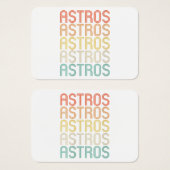 ウィメンズアストロス (正面&裏面)