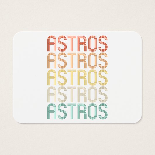 ウィメンズアストロス (正面)