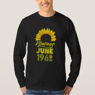 ウィメンズアパレルサンフラワーヴィンテージ1962年6月60バール Tシャツ