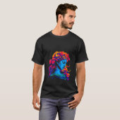 ウィメンズアフロディーテギリシャVネック Tシャツ (正面フル)