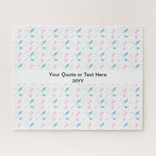 ウィメンズアーチェリー – 射手弓矢 ジグソーパズル (横)