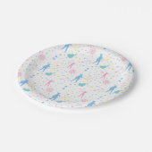 ウィメンズアーチェリー – 射手弓矢 ペーパープレート (アングル)