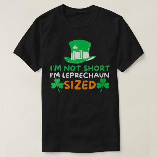 ウィメンズイムショートアイムサイズアイリッシュSt patricksダ Tシャツ (デザイン正面)