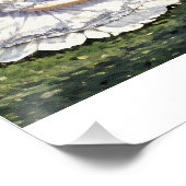 ウィメンズインザガーデン – エレガンスポートレート ポスター (コーナー)