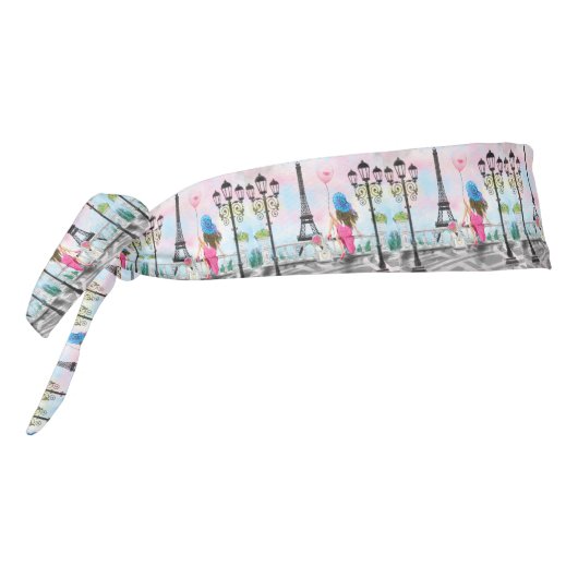 ウィメンズインパリエッフェルタワータイヘッドバンド タイヘッドバンド (回転270)