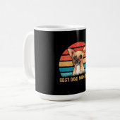 ウィメンズウォメン最高のズ引用文ドッグマムエバーチワワ コーヒーマグカップ (正面左)