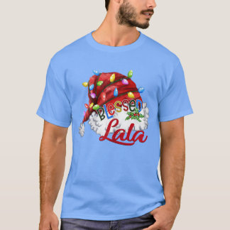 ウィメンズウォメン賛美ズララサンタハットクリスマスリー Tシャツ