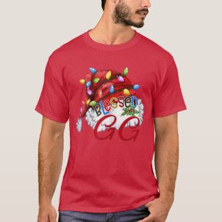 ウィメンズウォメン賛美ズGgサンタハットクリスマスライフ Tシャツ