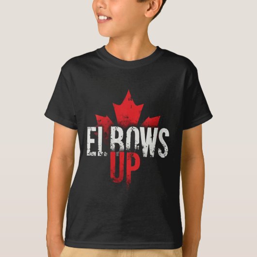 ウィメンズエルブファンMaple Leaf V-neck Tシャツ (正面)