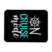 ウィメンズオンクルーズモードクルーズバケーションファミリー マグネット (横)