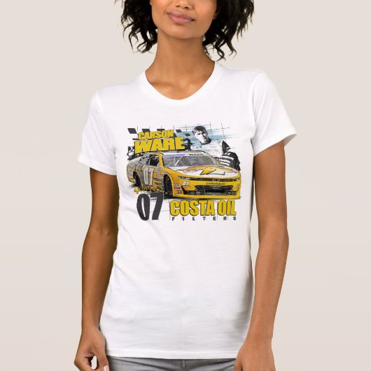 ウィメンズカーソンウェア07コスタ油ヴィンテージティー Tシャツ (正面)