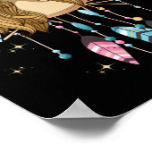 ウィメンズガールズドリームキャッチャー馬スピリチュアル ポスター (角)