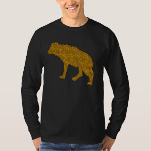 ウィメンズガールHyaena動物愛人のためのHyena Tシャツ