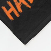 ウィメンズキュートキャットハッピーハロサンクマスハロウィーンタ フリースブランケット (角)