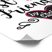 ウィメンズキュートシスターズby誕生最高のフレンズバイチョイック ポスター (角)