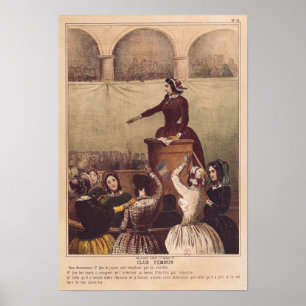 ウィメンズクラブ, c.1848 ポスター