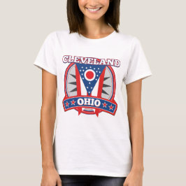 ウィメンズクリーブランドオハイオアラグランスウェットシャツ Tシャツ