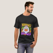 ウィメンズグルーヴィブークキュート幽霊読ブックズホール Tシャツ (正面フル)