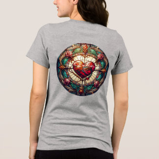 ウィメンズグレーTシャツ トライブレンドＴシャツ