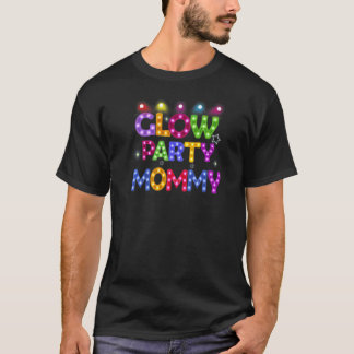 ウィメンズグローパーティーモミー誕生日ライツライトパーティーガ Tシャツ