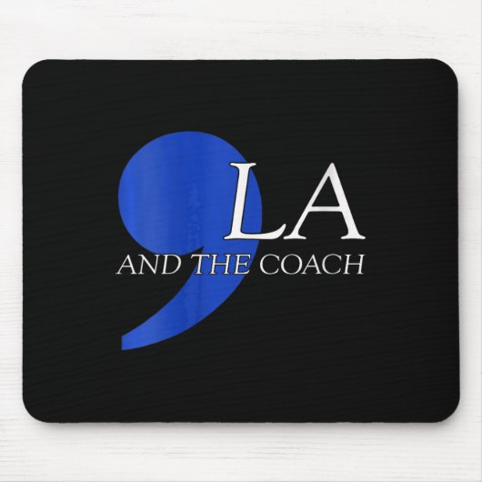 ウィメンズコンマラカマラハリスティムWコーチ2024ラ マウスパッド (正面)