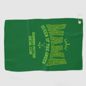 ウィメンズゴルフマママクイーンオブザグリーンカスタム ゴルフタオル