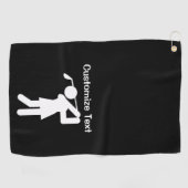 ウィメンズゴルフ ゴルフタオル (横)