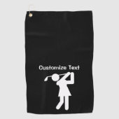 ウィメンズゴルフ ゴルフタオル (正面)