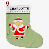 ウィメンズゴルフ ラージクリスマスストッキング (正面)